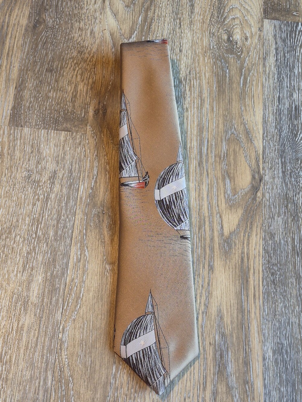 70's Vintage Damon Sailboat Neck Tie